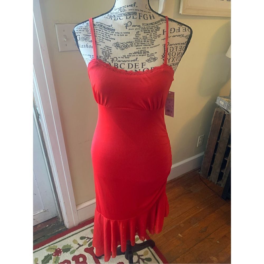 ❤️ Wild Fable Red Dress NWT - Picture 6 of 10